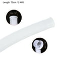 thumbnail image 2 of Uxcell 75cm Bathtub Drain Pipe Expandable Tubing Flexible Drainage Hose White 2 Pack, 2 of 6