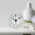 thumbnail image 3 of 70 mm/2.8 inch Clock Insert White Dial Fit numerals clock inserts 61mm/2.40inch Diameter Hole, 3 of 8