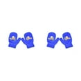 thumbnail image 1 of Jumpingount 1 par de manoplas para niños, cómodas, adorables, para niños pequeños, manoplas tejidas para mantener el calor, fundas para los Azul 2Conjunto, 1 of 6