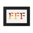 thumbnail image 1 of Flame Pattern Desktop Photo Frame Ornaments Picture Art Painting, 1 of 3