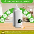 thumbnail image 7 of Portable Bottle Warmer, Fast Warming Comfortable Baby Feeding On The Go, Waterless Milk Warming with Battery-Powered for Home Outdoor, 7 of 7
