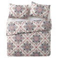thumbnail image 4 of VCNY Home Wyndham 3-Piece Multicolor Medallion Quilt Set, Full/Queen, Adult, Unisex, 4 of 5