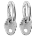 thumbnail image 1 of SKISUNO 2Pcs Heavy Duty Silver Engine Lifting Brackets for Leveler Rigging and Engine Support, 1 of 8
