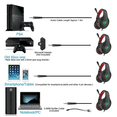 thumbnail image 5 of WANNGWE G90 Casque de Jeu pour PS4, Écouteurs Filaires avec Micro à Réduction de Bruit Active Réglable DZ93-15804, 5 of 5
