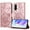 Rosegold, variant on Allytechgroup Case for Samsung Galaxy A36 5G with Credit Card Slot, PU Leather RFID Blocking Flip Wallet Phone Case Stand Shockproof Protective Back Cover for Samsung Galaxy A36 5G, Rosegold