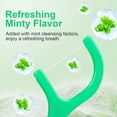 thumbnail image 3 of Mint Dental Floss Sticks - Convenient Disposable Oral Care, 3 of 9