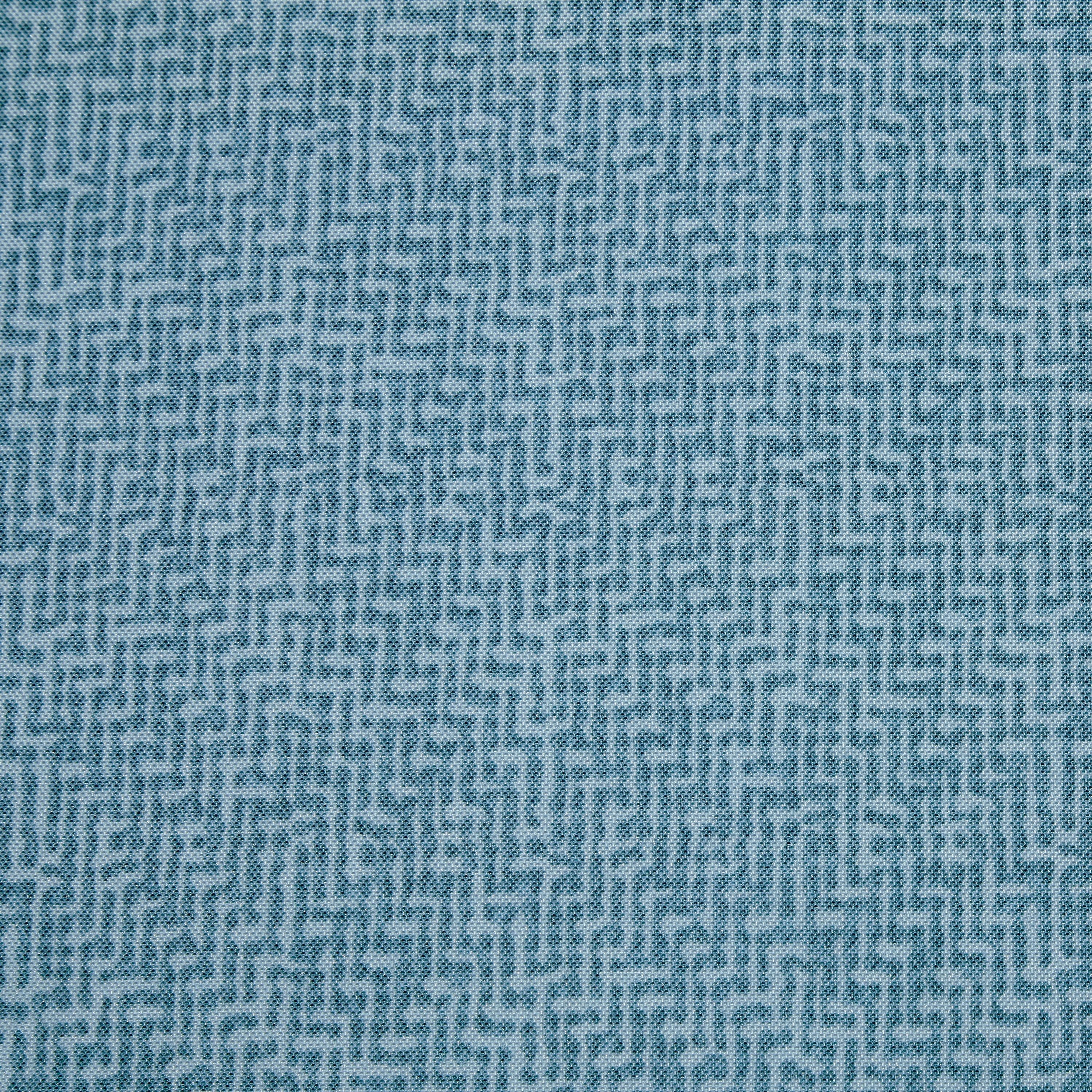 Duck Covers Weekend Water-Resistant Outdoor Dining Chair Cushions, 44 x 20 x 3 inch, Blue Shadow