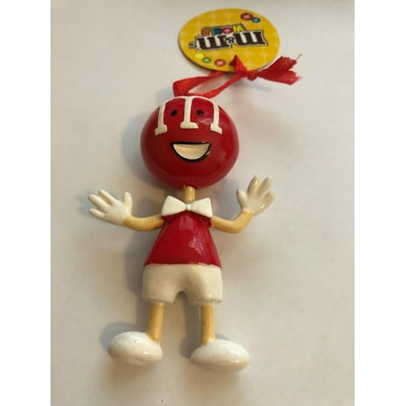 M&m Christmas Poem M&M's World Retro Red 75th Anniversary Christmas Ornament New with Tags ()