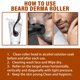 thumbnail image 4 of Rodillo de microagujas de barba East Moon EAST MOON 1Pc Barba Derma Roller Seguro Indoloro Titanio Microneedle Roller Barba Aguja Rodillo Promover el crecimiento de la barba East Moon Rodillo de microagujas de barba, 4 of 7