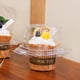 thumbnail image 5 of Envase Individual Para Cupcakes Caja transparente para cupcakes, sin BPA, desechable, para postres, frutas y pan, 50 Uds., 5 of 8