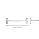 thumbnail image 4 of 4pcs Plastic Towel Bar Over Cabinet Door Towel Stands Towel Hanging Rack, 4 of 6