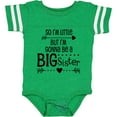 thumbnail image 3 of Inktastic So I'm Little, but I'm Gonna Be a Big Sister Girls Baby Bodysuit, 3 of 5