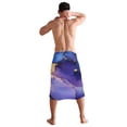 thumbnail image 6 of Qxltty Purple Gilt Patterns Extra Large Bath Towel 32"x64" Super Soft Highly Absorbent Quick Dry Shower Towel for Hotel Bathroom Guest Spa Gym, 6 of 8