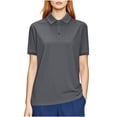 thumbnail image 1 of Polo pour Femmes, Haut Athlétique Uni à Manches Courtes Évacuant l'Humidité avec Col à Revers, Tenue Décontractée Toutes Saisons, 1 of 8