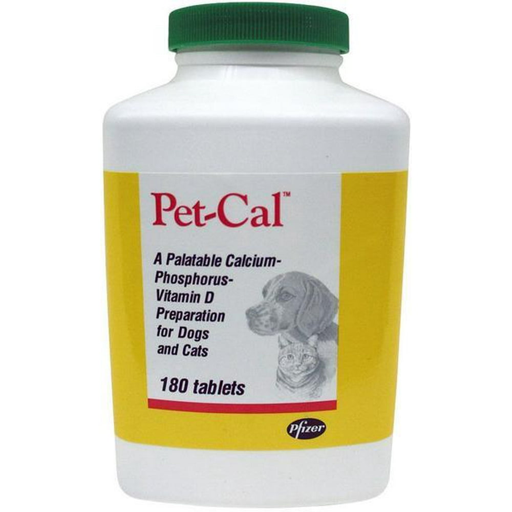 Pet Cal Calcium Phosphorous Vitamin D & Mineral Dietary Supplements Dog