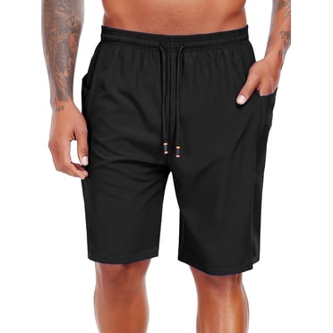 Cadmus Men's Swim Trunks with Compression Liner 9 Inch Inseam Mens Bathing Suit Quick Dry Beach Shorts Board Shorts,Black,XL
