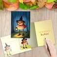 thumbnail image 3 of Tree-Free Greetings Halloween Greeting Card 12 Pack, 5x7, Chick or Tweet (HP60614), 3 of 7