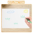 thumbnail image 4 of OULII 50 Sheets Watercolor Paperboard White Rectangular for Acrylic Painting and Graffiti, 4 of 8