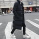 thumbnail image 1 of Mens Long Down Jacket Coat Luxury Winter Solid Black Parkas Men Plus Size 4xl Thick Warm Slim Fit Male Overcoat, 1 of 5