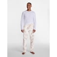 thumbnail image 2 of Men's Christmas Print Fleece Sleep Pants from Holiday Time, Sizes S-2XL, 2 of 5
