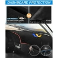 thumbnail image 5 of PRM Dash Cover Compatible with Toyota 4Runner Pickup Truck 1990-1995 Dashboard Cover Mat Non-Slip Carpet Sunshield Glare UV Rays Protector, 5 of 14