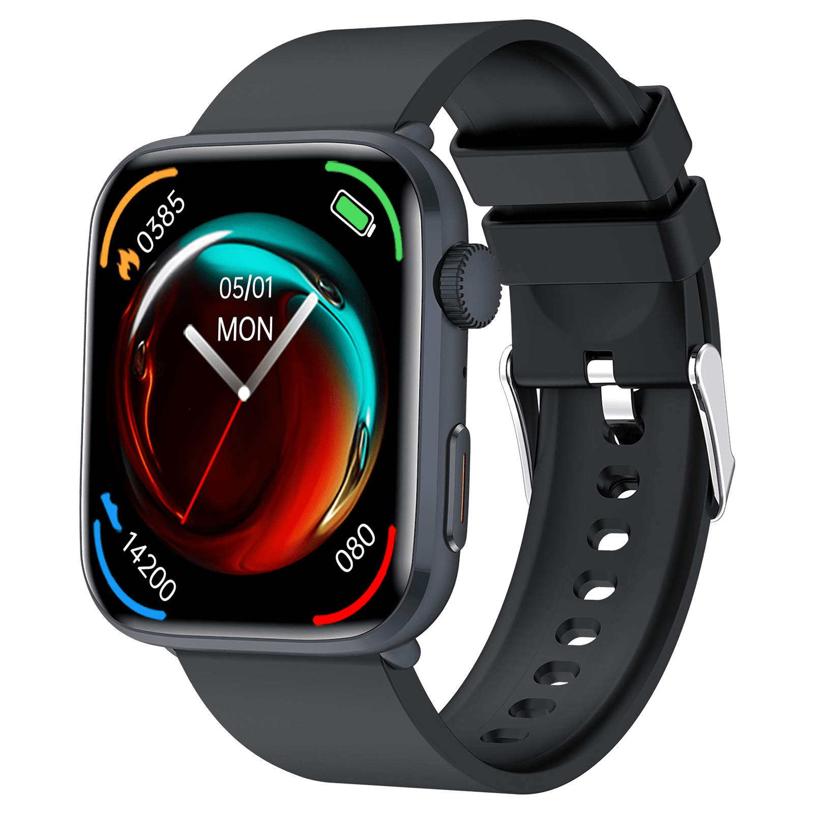 VAYKAL Smart Watch Fitness Tracker for Android and iPhone Multiple Sports Modes Pedometer Timer Stopwatch Make/Answer Calls Message Notifications IP68 Waterproof