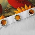thumbnail image 4 of Feelyou Kawaii Rustic Bird Black Out Curtains, 3D Vintage Sunflower Curtains Pack of 2 (42x63 Each), Teens Boys Girls Kids Bedroom Curtains, Blackout Curtains Room Decor, 4 of 6