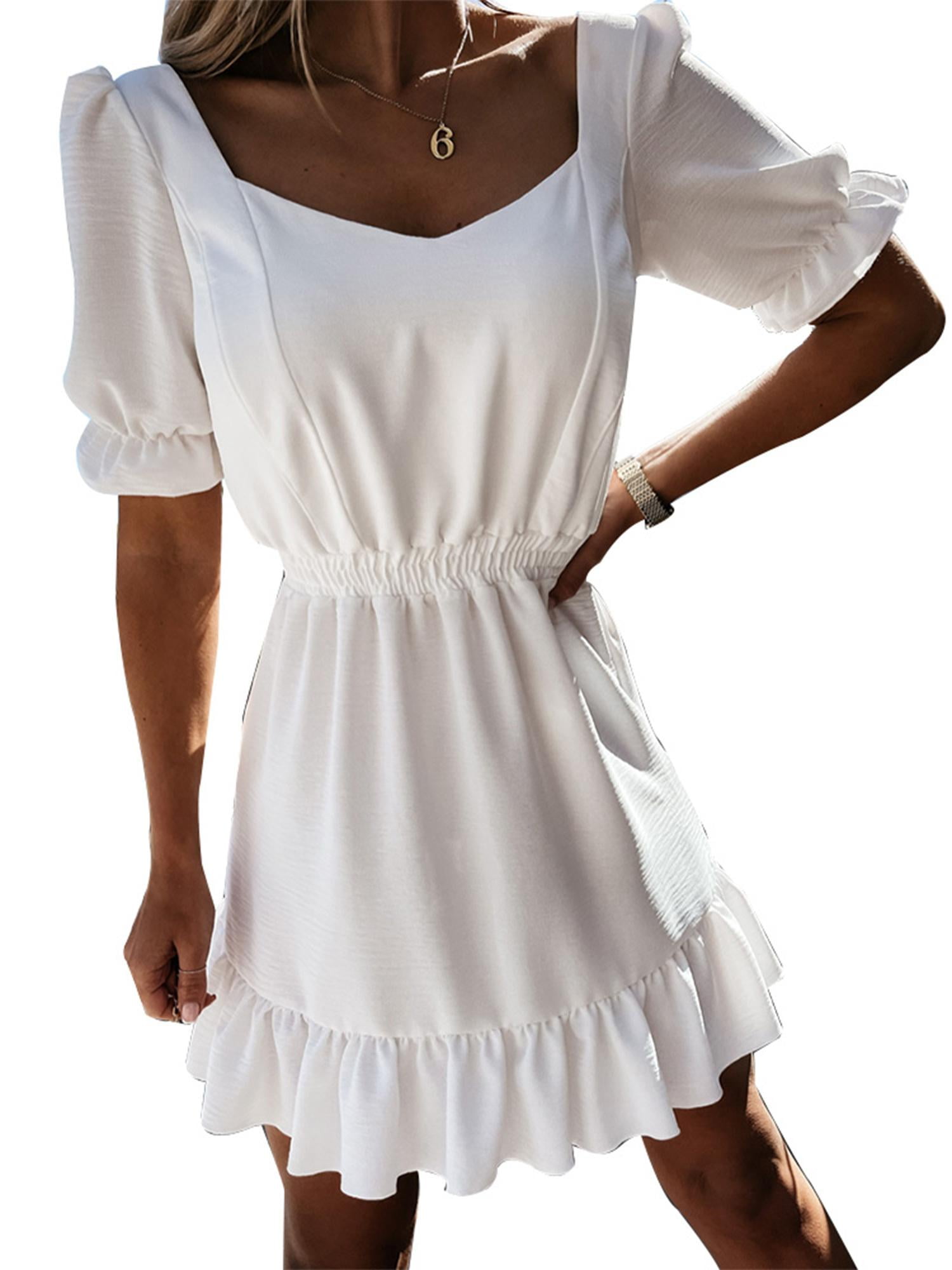 steele melody ruffle dress