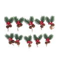 thumbnail image 2 of Ornement Pomme de Pin, 10 Pcs Pics de Noël Pomme de Pin Décorations de Noël Pics de Noël Ultra Réactifs, 2 of 12