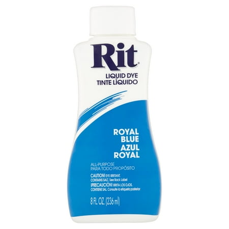 Rit Royal Blue Liquid Dye, 8 fl oz - Walmart.com