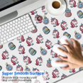 thumbnail image 2 of Long Mouse Pads for Desk,White Cartoon Unicorn Head with Easter Eggs Desk Mats on Top Of Desks, Desk Mouse Pad Extra Large with 3mm Non-Slip Base and Stitched Edge for Gaming,Work,Home 47.3"x23.6", 2 of 5