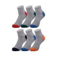 thumbnail image 3 of Chaps Half Cushion Ankle 6-Pack Men's, Sock Size 10-13, 3 of 5