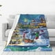 thumbnail image 1 of Balery Christmas Tree Manta de Felpa Suave y Acogedora – Cobija de Franela Aterciopelada para Cama, Lavable y Cálida para Sofá, Mascotas, Transpirable-60"x50", 1 of 7