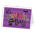 thumbnail image 4 of Big Messages Halloween Cards - Set of 8 with 4 Designs and Envelopes, 5 x 7 Inches, by Current, 4 of 6