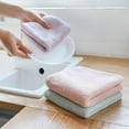 thumbnail image 5 of 3 Pcs Thick Microfibre Cleaning Cloths; Dish Cloths Soft Kitchen Wash Cloth For Washing Dishes Dish Rags, 5 of 6