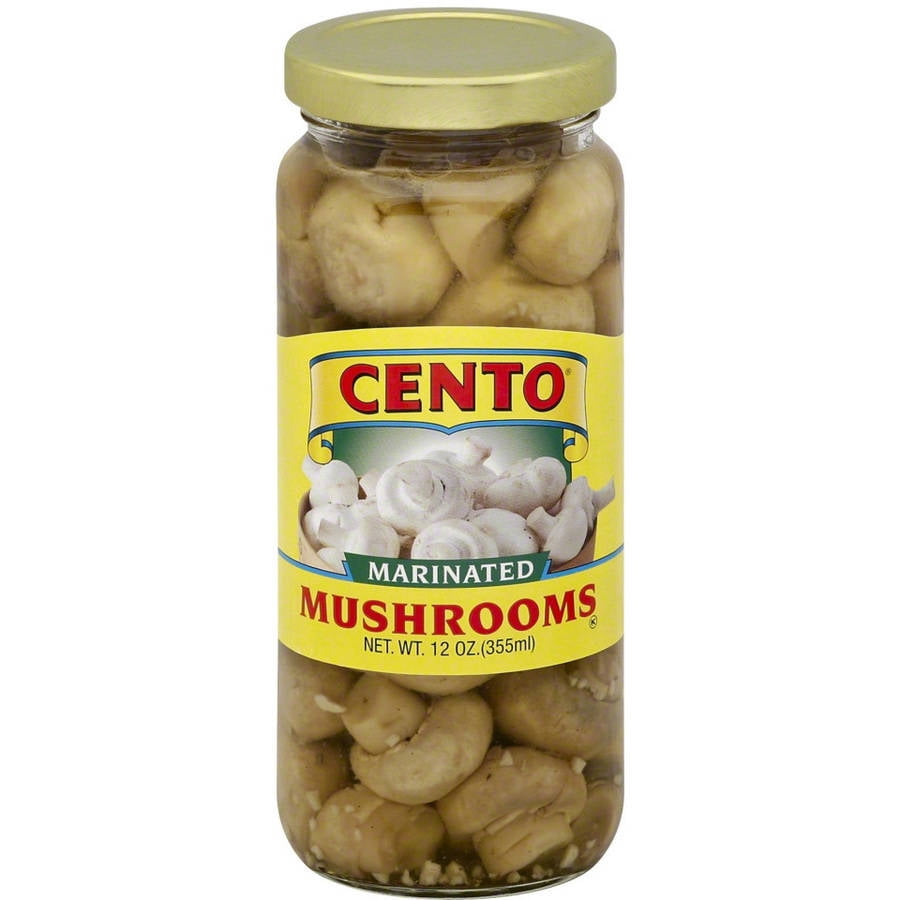 Cento Marinated Mushrooms, 12 oz, (Pack of 12) by