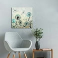 thumbnail image 5 of Fenyluxe Dandelions Dragonflies Canvas Wall Art Decor Frame Ready To Hang - High Definition Print - Made in USA 12x12in, 5 of 6