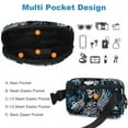 thumbnail image 5 of Skeleton Waist Fanny Pack-Travel Bag Fanny Pack For Women & Men Cute Waist Bag, Hiking Travel Camp Running, Strap Extension, Easy Carry Any Phone, Passport, Wallet, 5 of 6