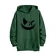 thumbnail image 4 of Sudadera con capucha para mujer, estampada, cuello redondo, manga larga, sudadera con capucha, camiseta, blusa, blusa de poliéster para hombre, 4 of 5