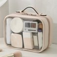 thumbnail image 1 of Multifunctional Waterproof Cosmetic Bag Makeup Box with Zipper for Female Travel, 1 of 9