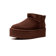 thumbnail image 4 of UGG WOMENS CLASSIC ULTRA MINI PLATFORM WMNS "Burnt Cedar" 1135092 BCDR from Stadium Goods, 4 of 8