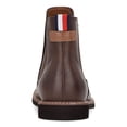thumbnail image 3 of TOMMY HILFIGER Mens Brown Pull Tab Goring Cushioned Greene Round Toe Block Heel Chelsea 8.5 M, 3 of 3