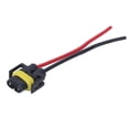 thumbnail image 1 of Headlight Connector, Easy To Install Replacement Durable Harness H11 H8 Headligh Sockets Adapter  For Headlight Fog Light, 1 of 8
