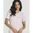 thumbnail image 3 of 3 Pack: Women's Cotton Short Sleeve Nightgowns Sleepshirt Nightshirt (Available In Plus Size), 3 of 6