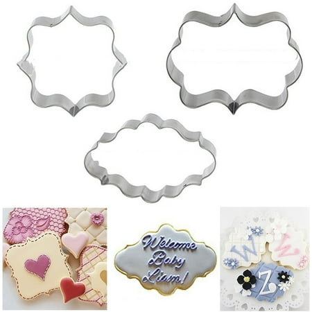 

Biscuit Moulds Cake Sugarcraft Tool Fondant Mold Mould 3Pcs Cookies Decorating Kitchen，Dining & Bar