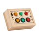 thumbnail image 5 of El tablero ocupado del LED Montessori juega el juguete sensorial del panel de control de madera para el juguete de madera preescolar, 5 of 9