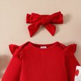 thumbnail image 5 of Gibobby Bodysuit For Baby Boys Long Sleeve Onesie Solid Color 3 6 9 12 18 Months Infant Jumpsuit Cute Soft Comfortable Newborn Clothes(3-6 Months,Red), 5 of 9