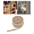 thumbnail image 5 of Natural Jute Burlap Ribbons Burlap Cord String Twine for Decorative, 5 of 6