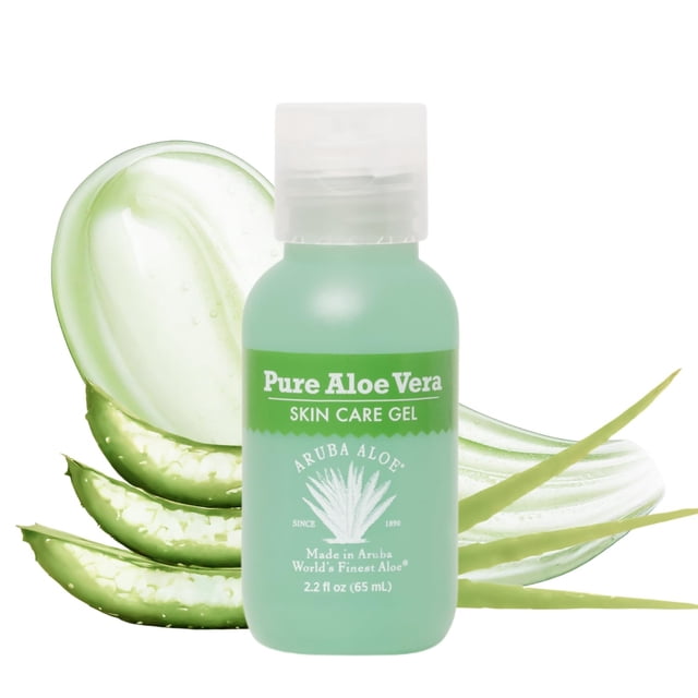 Gel de aloe vera Aruba Aloe Pure calma e hidrata la piel, 65 ml