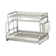 thumbnail image 3 of Escurridor de platos perfecl Organizador de cocina Acero al carbono 42 cm x 24,54 cm x 30 cm, 3 of 8